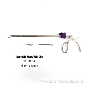 Laparoscopic Instruments Stainless Steel Bulldog Forceps